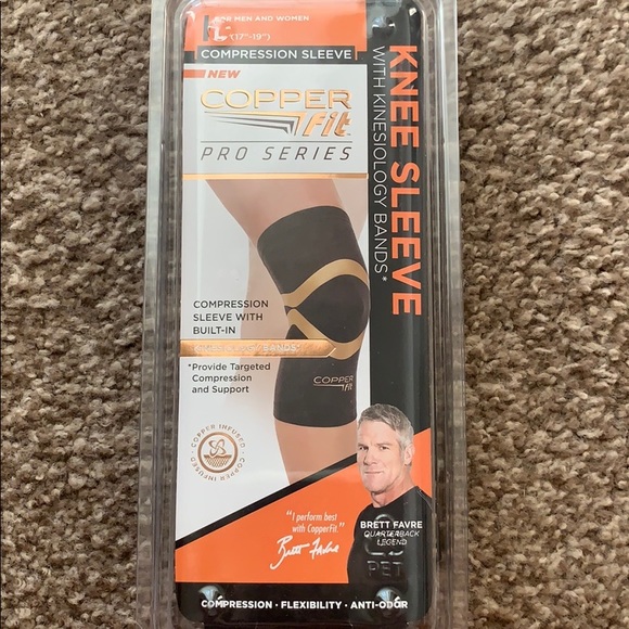 Copper Fit Other - NEW Copper Fit Pro Series knee sleeve sz large